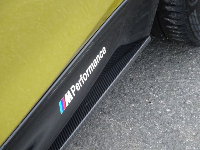 BMW M3 3.0 S-A WITH CARBON PACK RARE AUSTIN YELLOW LOW MILEAGE FBMWSH JUST SERVICED Saloon Petrol Yellow