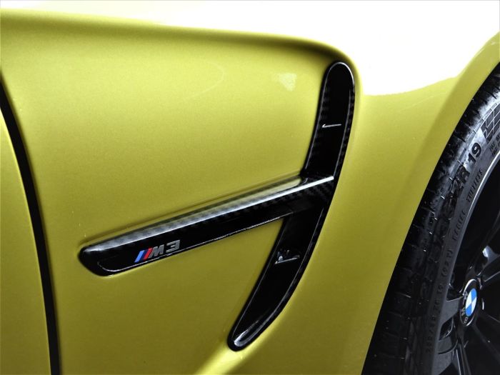 BMW M3 3.0 S-A WITH CARBON PACK RARE AUSTIN YELLOW LOW MILEAGE FBMWSH JUST SERVICED Saloon Petrol Yellow