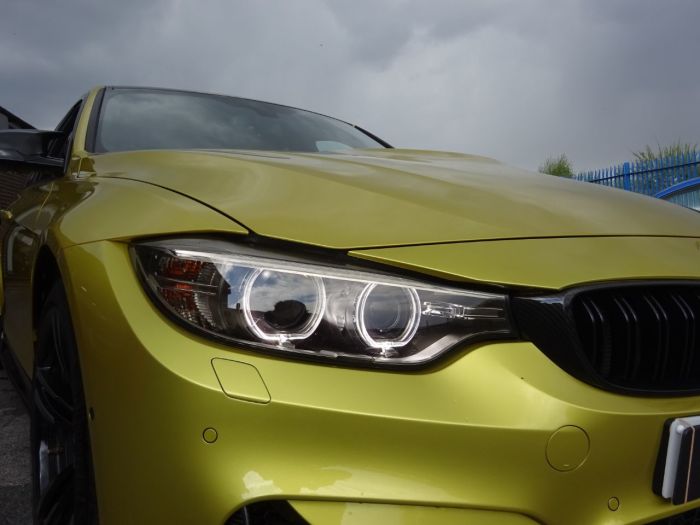 BMW M3 3.0 S-A WITH CARBON PACK RARE AUSTIN YELLOW LOW MILEAGE FBMWSH JUST SERVICED Saloon Petrol Yellow