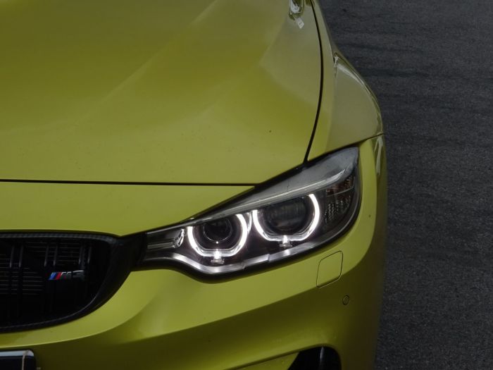 BMW M3 3.0 S-A WITH CARBON PACK RARE AUSTIN YELLOW LOW MILEAGE FBMWSH JUST SERVICED Saloon Petrol Yellow