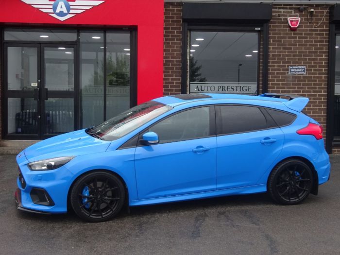 Ford Focus Rs 2.3 EcoBoost 5dr WITH EVERY EXTRA NITRO BLUE 66 REG MOUNTUNE 375 SHELL SEATS SUNROOF Hatchback Petrol Blue