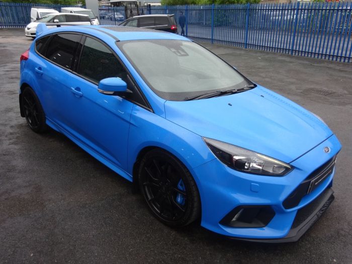 Ford Focus Rs 2.3 EcoBoost 5dr WITH EVERY EXTRA NITRO BLUE 66 REG MOUNTUNE 375 SHELL SEATS SUNROOF Hatchback Petrol Blue