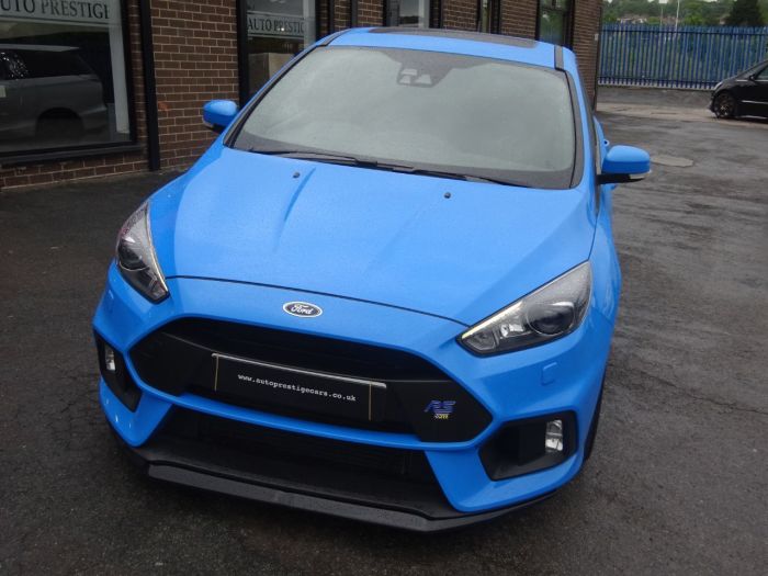 Ford Focus Rs 2.3 EcoBoost 5dr WITH EVERY EXTRA NITRO BLUE 66 REG MOUNTUNE 375 SHELL SEATS SUNROOF Hatchback Petrol Blue