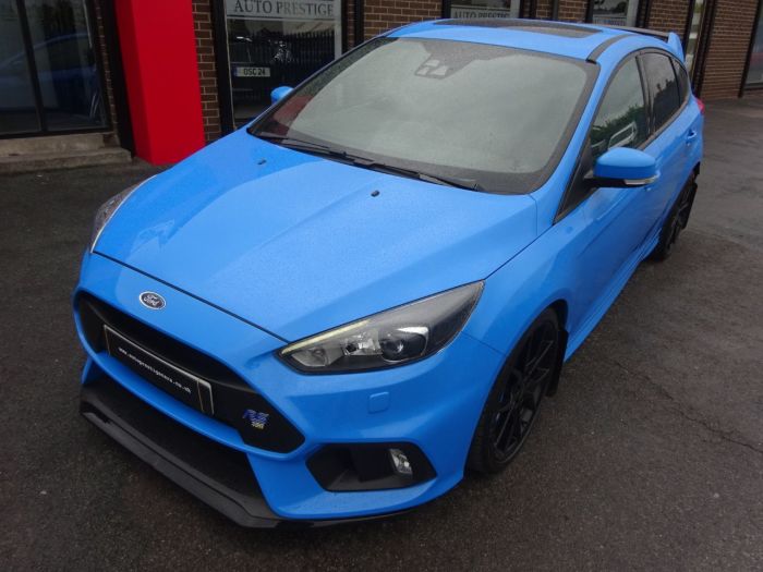 Ford Focus Rs 2.3 EcoBoost 5dr WITH EVERY EXTRA NITRO BLUE 66 REG MOUNTUNE 375 SHELL SEATS SUNROOF Hatchback Petrol Blue