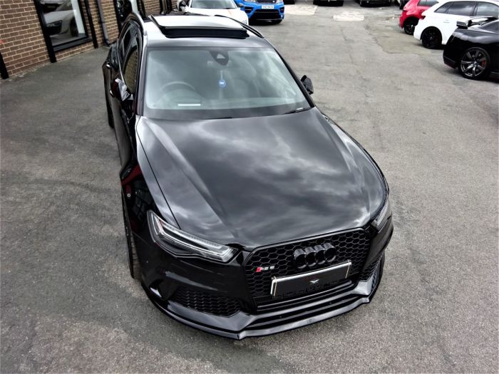 Audi RS6 4.0T FSI Quattro RS 6 Performance 5dr Tip Auto MYTHOS BLACK HUGH SPEC 1 OWNER Estate Petrol Black
