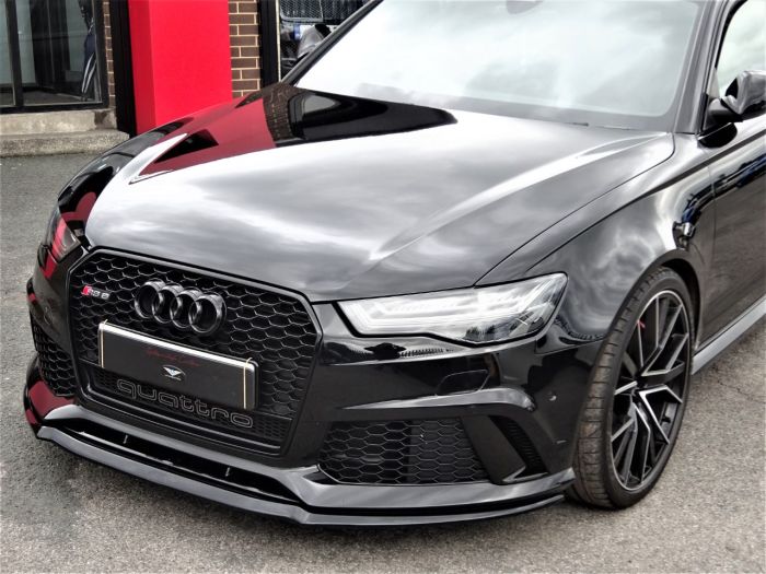 Audi RS6 4.0T FSI Quattro RS 6 Performance 5dr Tip Auto MYTHOS BLACK HUGH SPEC 1 OWNER Estate Petrol Black