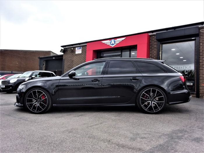 Audi RS6 4.0T FSI Quattro RS 6 Performance 5dr Tip Auto MYTHOS BLACK HUGH SPEC 1 OWNER Estate Petrol Black