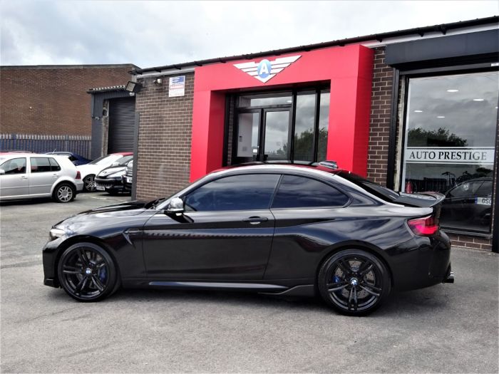 BMW M2 3.0 M2 2dr DCT WITH HUGH SPEC 67 REG CARBON PACK AND EXHAUSTS SHOW CAR SPEC Coupe Petrol Black