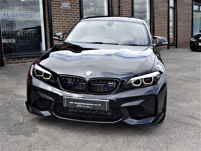 BMW M2 3.0 M2 2dr DCT WITH HUGH SPEC 67 REG CARBON PACK AND EXHAUSTS SHOW CAR SPEC Coupe Petrol Black