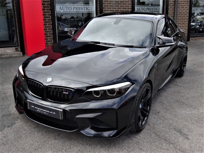 BMW M2 3.0 M2 2dr DCT WITH HUGH SPEC 67 REG CARBON PACK AND EXHAUSTS SHOW CAR SPEC Coupe Petrol Black