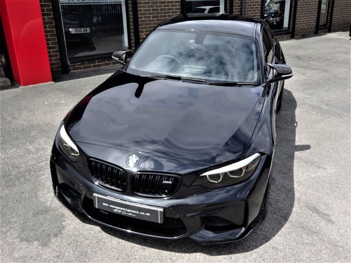 BMW M2 3.0 M2 2dr DCT WITH HUGH SPEC 67 REG CARBON PACK AND EXHAUSTS SHOW CAR SPEC Coupe Petrol Black