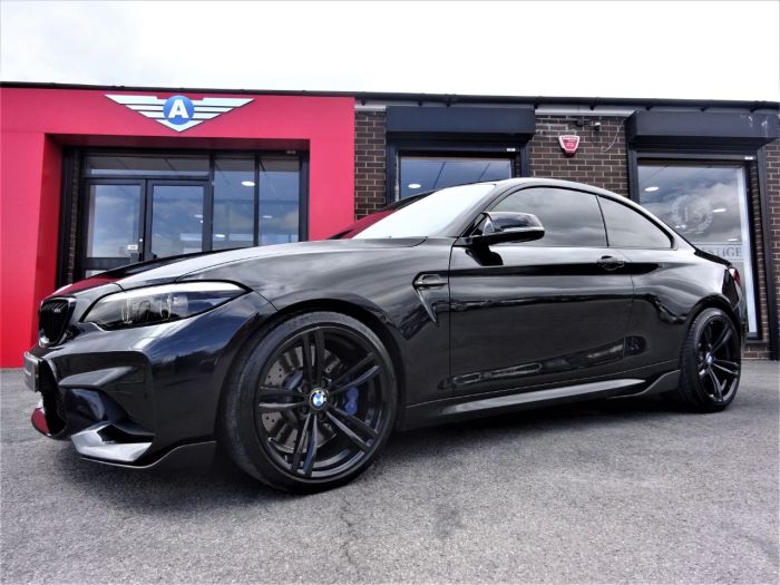 BMW M2 3.0 M2 2dr DCT WITH HUGH SPEC 67 REG CARBON PACK AND EXHAUSTS SHOW CAR SPEC Coupe Petrol Black