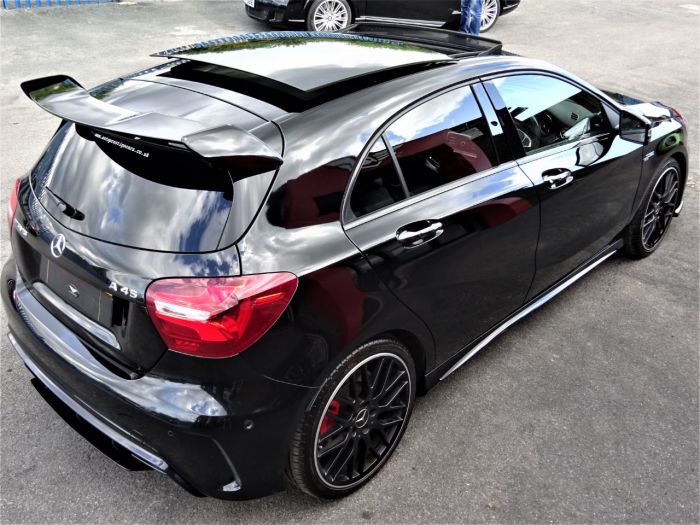 Mercedes-Benz A Class 2.0 A45 4Matic Premium 5dr Auto WITH EXTRAS AND EXTENDED WARRANTY Hatchback Petrol Black
