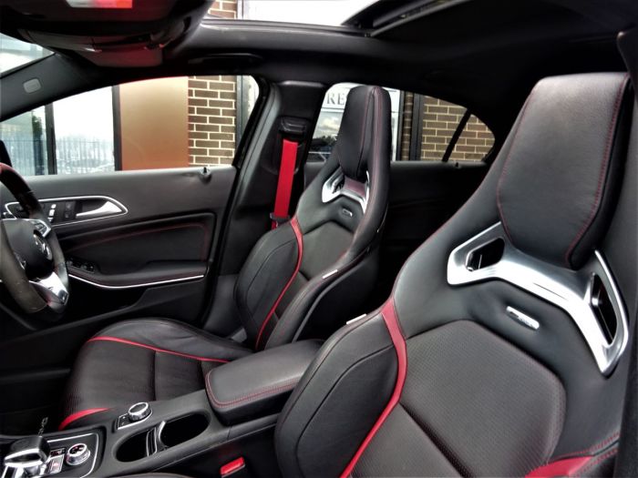 Mercedes-Benz A Class 2.0 A45 4Matic Premium 5dr Auto WITH EXTRAS AND EXTENDED WARRANTY Hatchback Petrol Black