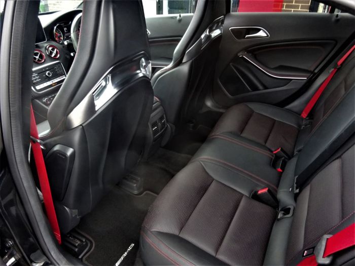 Mercedes-Benz A Class 2.0 A45 4Matic Premium 5dr Auto WITH EXTRAS AND EXTENDED WARRANTY Hatchback Petrol Black