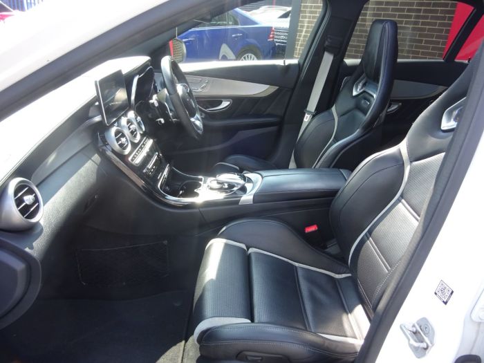 Mercedes-Benz C Class 4.0 C63 S Premium 4dr Auto WITH PAN ROOF JUST HAD 2500 SPENT AT MB Saloon Petrol White