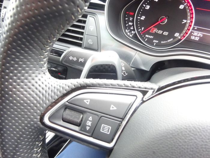 Audi RS6 4.0 FSI Quattro Performance HIGH SPEC MATT NARDO GREY 105K NEW 1 OWNER MILTEKS CARBON BRAKES Estate Petrol Grey