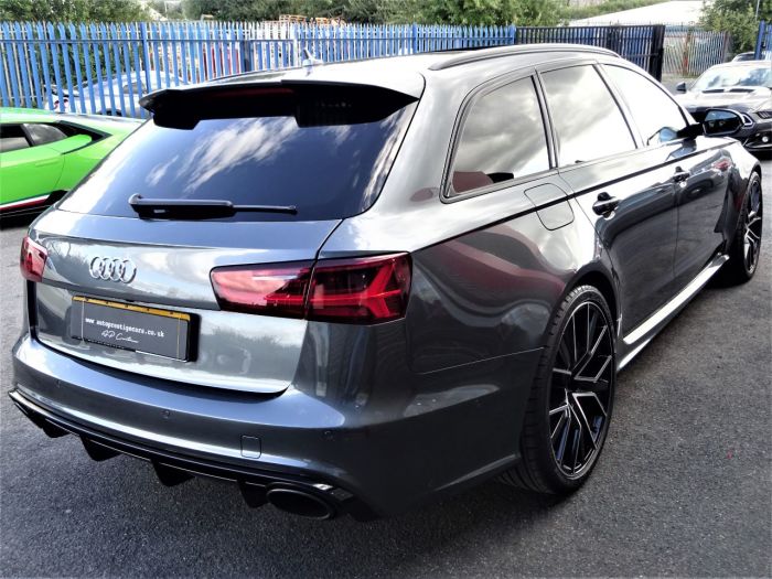 Audi RS6 4.0 RS 6 Performance 5dr Tip Auto 1 OWNER WITH HUGH SPEC DAYTONA GREY DYNAMIC PACK 2 YEAR WARRANTY Estate Petrol Grey
