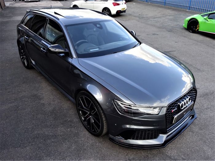Audi RS6 4.0 RS 6 Performance 5dr Tip Auto 1 OWNER WITH HUGH SPEC DAYTONA GREY DYNAMIC PACK 2 YEAR WARRANTY Estate Petrol Grey