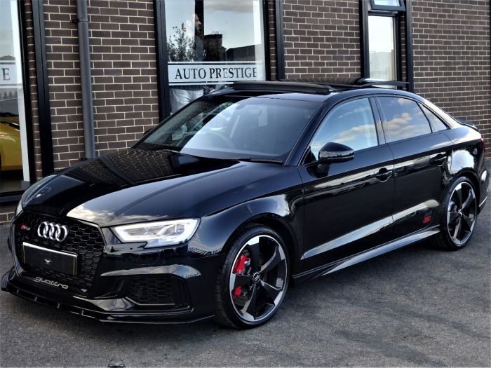 Audi RS3 2.5 TFSI 400 Quattro Audi Sport Ed 4dr S Tronic BRAND NEW EVERY EXTRA VAT Q Saloon Petrol Black