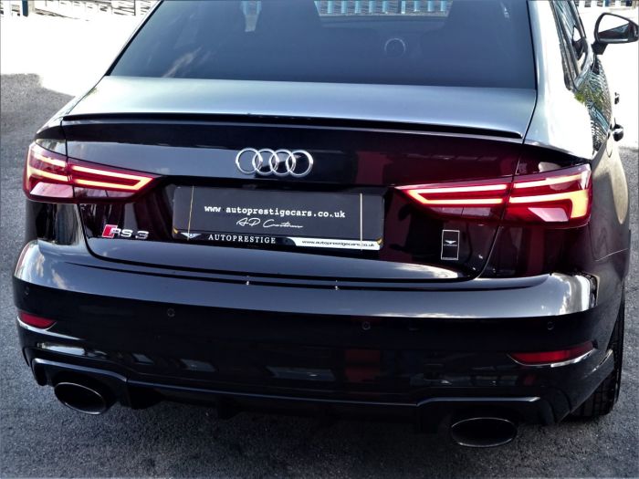 Audi RS3 2.5 TFSI 400 Quattro Audi Sport Ed 4dr S Tronic BRAND NEW EVERY EXTRA VAT Q Saloon Petrol Black