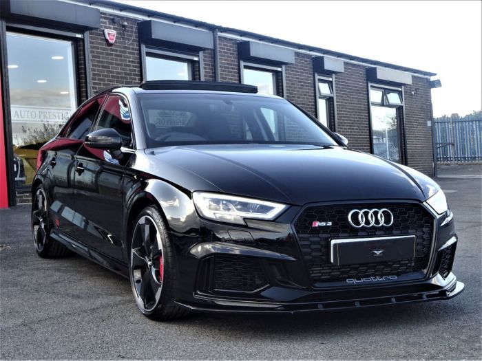 Audi RS3 2.5 TFSI 400 Quattro Audi Sport Ed 4dr S Tronic BRAND NEW EVERY EXTRA VAT Q Saloon Petrol Black