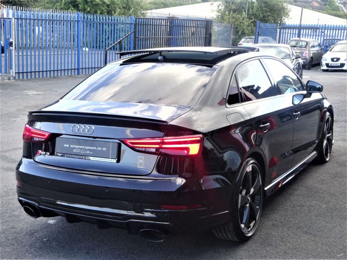 Audi RS3 2.5 TFSI 400 Quattro Audi Sport Ed 4dr S Tronic BRAND NEW EVERY EXTRA VAT Q Saloon Petrol Black