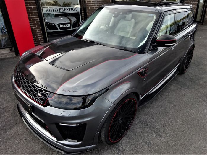 Land Rover Range Rover Sport 3.0 SDV6 HSE CARBON EDITION SVR PACK PAN ROOF SERVICE PACK Estate Diesel Corris Grey