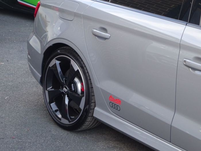 Audi RS3 2.5 TFSI 400 Quattro Audi Sport Ed 4dr S Tronic BRAND NEW NARDO GREY VATQ FINE RED LEATHER Saloon Petrol Nardo Grey