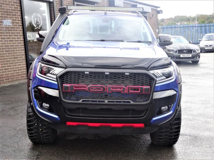 Ford Ranger Pick Up Double Cab Limited 2 3.2 TDCi 200 Auto BY ROGUE CUSTOMS WIDE ARCH Pick Up Diesel Blue