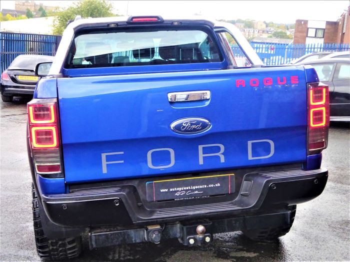 Ford Ranger Pick Up Double Cab Limited 2 3.2 TDCi 200 Auto BY ROGUE CUSTOMS WIDE ARCH Pick Up Diesel Blue