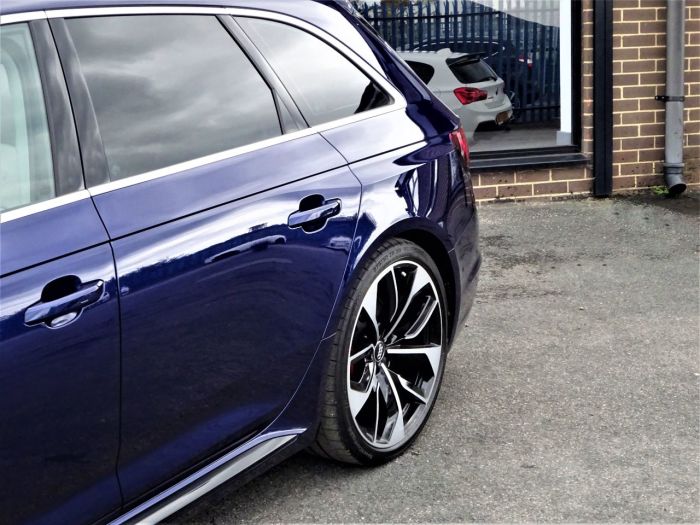 Audi RS4 2.9 TFSI Quattro HUGH SPECIFICATION PAN ROOF BANG OLUFSEN BUCKETS 360 CAMERAS ADAPTIVE CRUISE Estate Petrol Blue