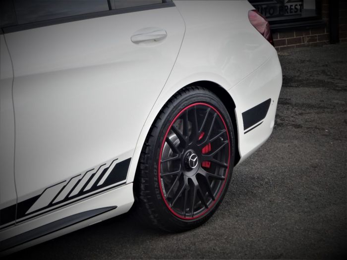 Mercedes-Benz C Class 4.0 C63 S Premium 4dr Auto WITH PAN ROOF JUST HAD 2500 SPENT AT MB Saloon Petrol White