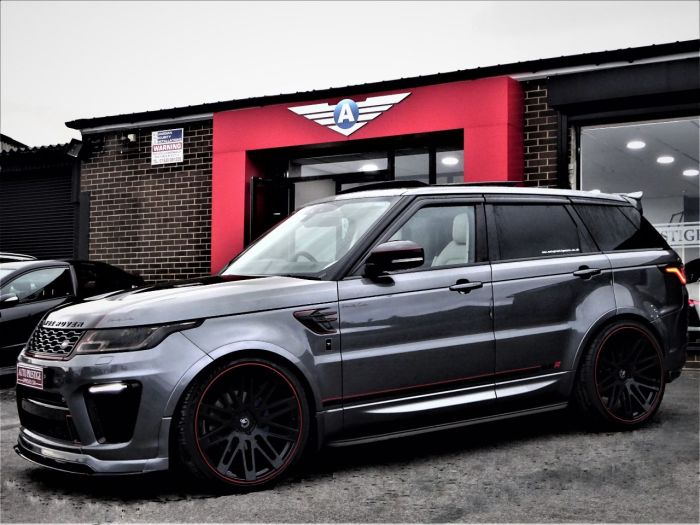 Land Rover Range Rover Sport 3.0 SDV6 HSE CARBON EDITION SVR PACK PAN ROOF SERVICE PACK Estate Diesel Corris Grey