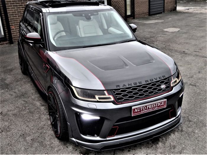Land Rover Range Rover Sport 3.0 SDV6 HSE CARBON EDITION SVR PACK PAN ROOF SERVICE PACK Estate Diesel Corris Grey