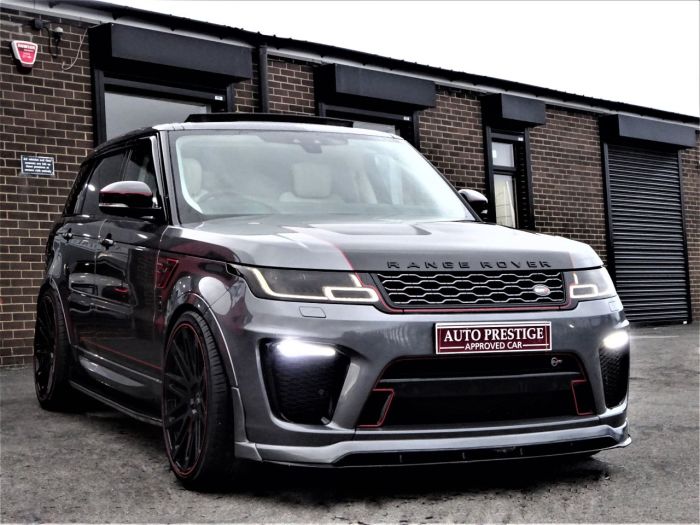 Land Rover Range Rover Sport 3.0 SDV6 HSE CARBON EDITION SVR PACK PAN ROOF SERVICE PACK Estate Diesel Corris Grey