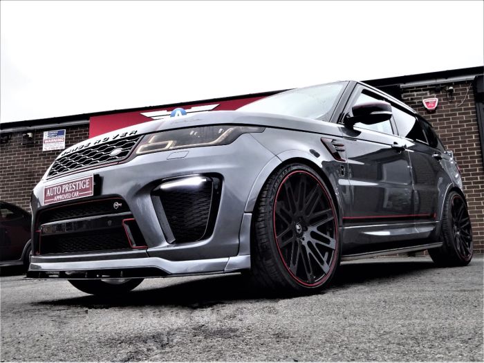 Land Rover Range Rover Sport 3.0 SDV6 HSE CARBON EDITION SVR PACK PAN ROOF SERVICE PACK Estate Diesel Corris Grey