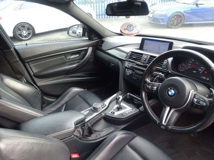 BMW M3 3.0 M3 4dr DCT HUGH SPEC 1 OWNER FROM NEW MINERAL WHITE Saloon Petrol White